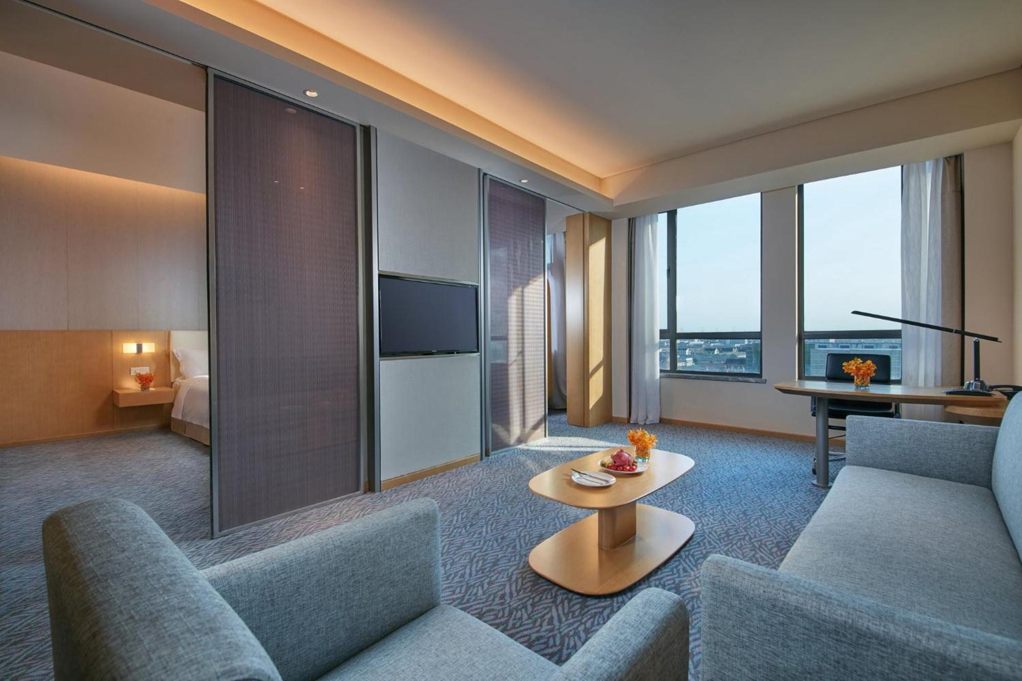 Holiday Inn Express Nantong Textile City By Ihg Ngoại thất bức ảnh